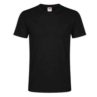 Koszulka męska Fruit of the Loom Original Full Cut czarna t-shirt r. S