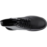 Buty damskie Calvin Klein Jeans Eva Boot Mid Lace Up trepy skórzane czarne r. 38