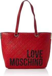 Torebka damska Love Moschino shopper czerwona 