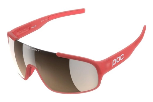 Okulary rowerowe POC Crave czerwone Cat. S2