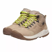 Buty trekkingowe damskie Keen Nxis Evo Wp Mid wysokie wodoodporne brązowe r. 36