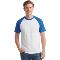 Koszulka męska Fruit of the Loom Baseball biała t-shirt r. L