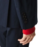 Marynarka męska Lacoste klasyczna elegancka granatowa r. S/M