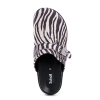 Klapki damskie Scholl Pescura Charlene mule w zebrę r. 41