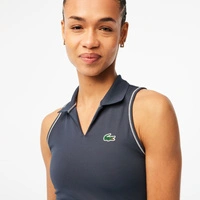 Top sportowy Lacoste Sport koszulka bez rękawów granatowa r. XS