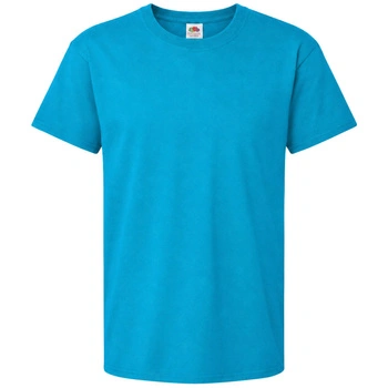 Koszulka dziecięca Fruit of the Loom niebieski t-shirt r. 104