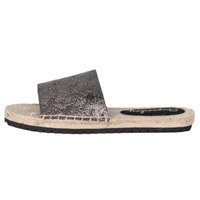Klapki damskie Superdry Maya Espardille wsuwane metaliczne r. 39
