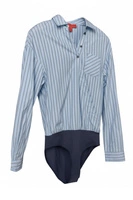 Koszula damska Tommy Hilfiger Collection body niebieskie r. XS