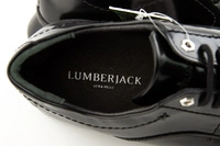 Buty męskie Lumberjack Matrix eleganckie czarne lakierowane r. 42