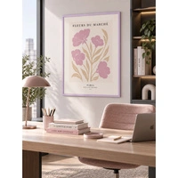 Ramka na zdjęcie plakat  Poster & Frame drewniana fioletowa 50x70 cm