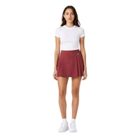 Spódnica damska Lacoste tenisowa z podszytymi spodenkami bordowa r. 38