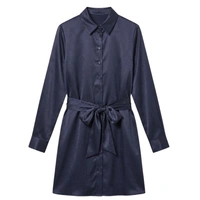 Sukienka damska ZARA mini koszulowa wiskoza granatowa r. XS