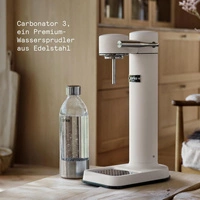 Saturator do wody AARKE Carbonator 3 kość słoniowa matowy