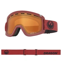 Gogle narciarskie Dragon D1 Crodovan snowboardowe dwie szyby S4 + S1 unisex