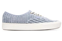 Buty damskie Vans Comfycush Authentic trampki niebieskie
