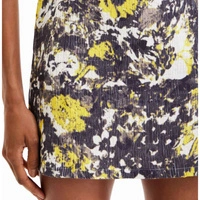 Sukienka damska Desigual Mineral mini szaro żółta