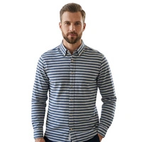 Koszula męska Tommy Hilfiger bawełniana w paski r. M