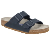 Klapki unisex Birkenstock Arizona Regular profilowane granatowe r. 44
