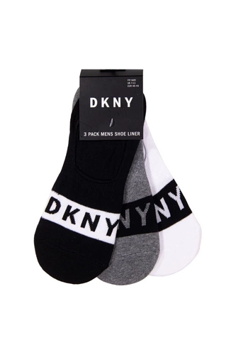 Skarpety DKNY Ped 3 pak stopki