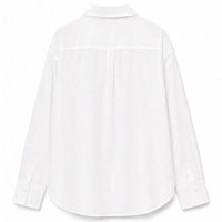 Koszula damska Zara bawełniana gładka biała r. XL