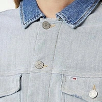 Kurtka damska Tommy Jeans Tjw Cropped Trucker jeansowa katana r. L