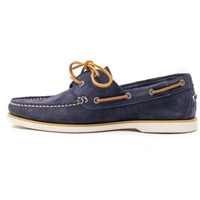 Buty męskie Lumberjack Navigator skórzane zamszowe mokasyny granatowe r. 44