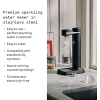 Saturator do wody AARKE Carbonator 3 Czarny matowy