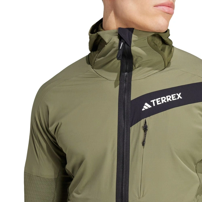 Kurtka męska Adidas Terrex Techrock Wind Fleece sportowa wiatroszczelna r. S