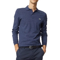 Koszulka męska Lacoste Polo niebieska o dopasowanym kroju r. XS