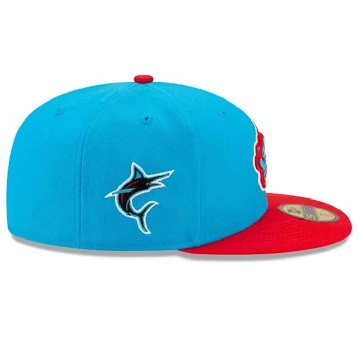 Czapka New Era Miami Marlins City Connect niebieska r. 6 7/8