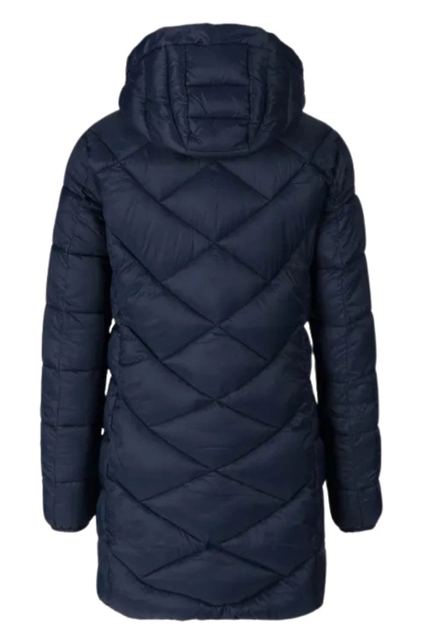 Płaszcz damski Cmp parka puchowa pikowana granatowa r. XS