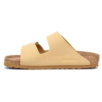 Klapki damskie Birkenstock Arizona BS regular vegan beżowe r. 38