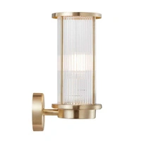 Lampa ścienna Nordlux Linton złoty kinkiet z mosiądzu 