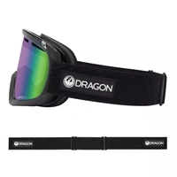 Gogle narciarskie Dragon D1 OTG Icon Green snowboardowe soczewki S2, S1