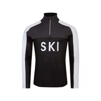 Bluza męska Dare2b Ski Core Stretch rozsuwany czarna narciarska r. M