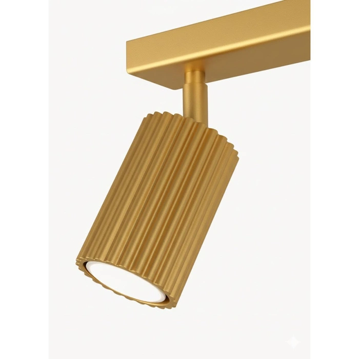 Lampa sufitowa Nice Lamps Gleam 2 złota aluminiowa
