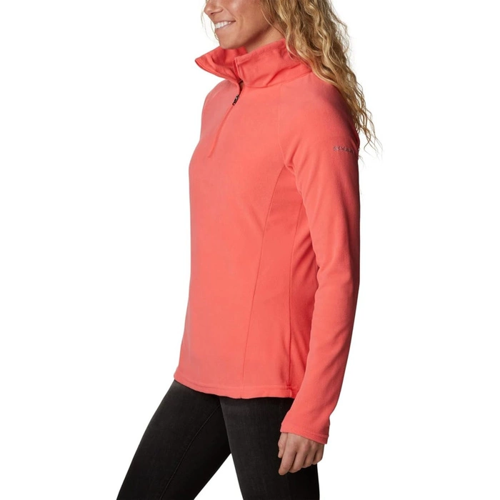 Bluza damska Columbia Glacial IV 1/2 Zip polarowa różowa