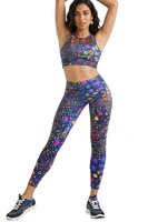 Legginsy damskie Desigual Leo wysoki stan fitness
