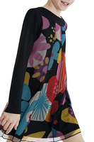 Sukienka dziewczęca Desigual Bottoms kolorowa r. 158