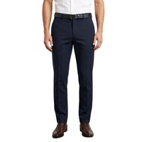 Spodnie męskie Calvin Klein garniturowe wełniane w kant slim fit r. M