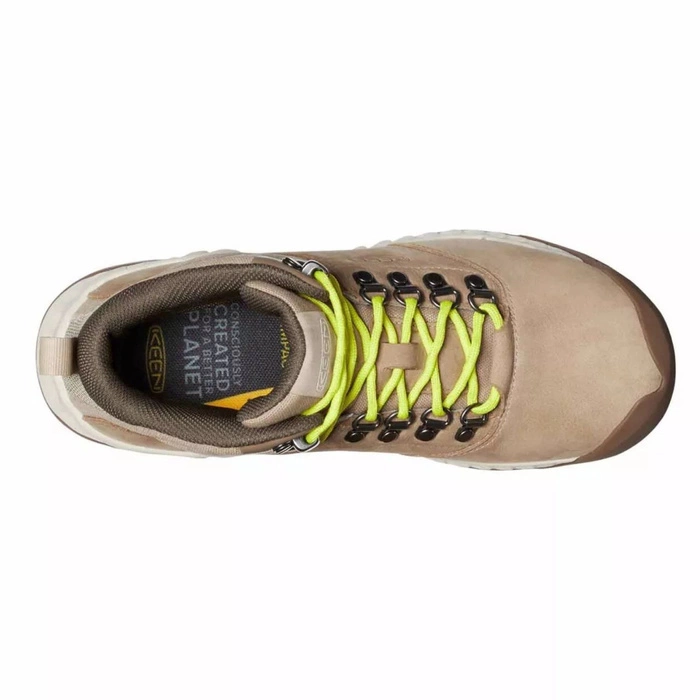 Buty trekkingowe damskie Keen Nxis Evo Wp Mid wysokie wodoodporne brązowe r. 36