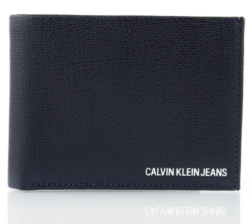 Portfel Calvin Klein Jeans 10Cc męski skórzany duży