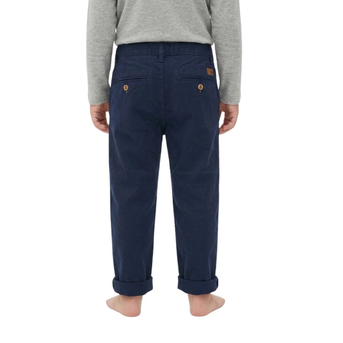 Spodnie chłopięce Zara chinos klasyczne eleganckie granatowe r. 98