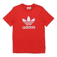 Koszulka męska Adidas Trefoil t-shirt bawełniana sportowa czerwona