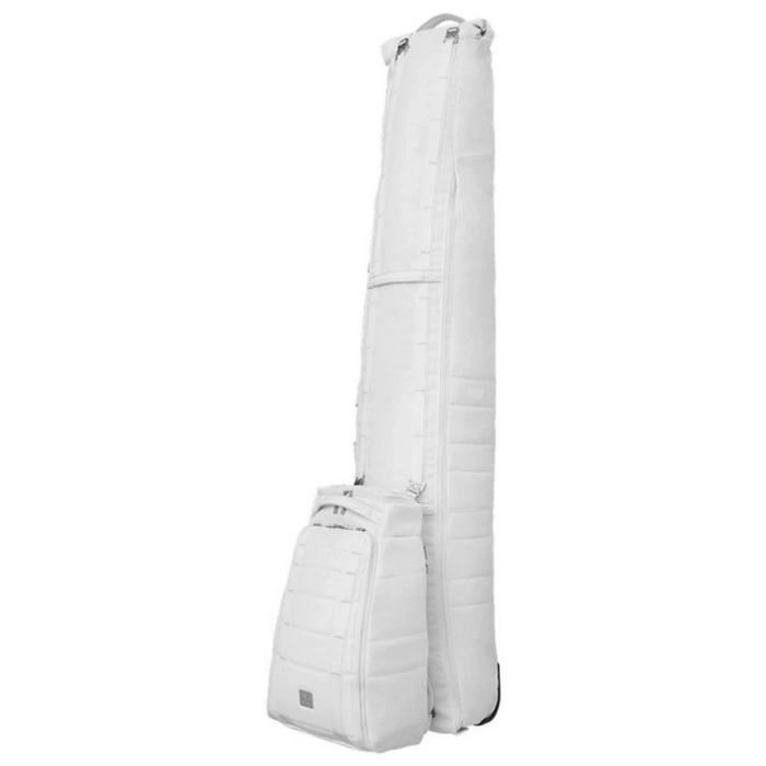 Pokrowiec na narty DB Douchebags Ski bag torba na kółkach biała 150l / 205 cm