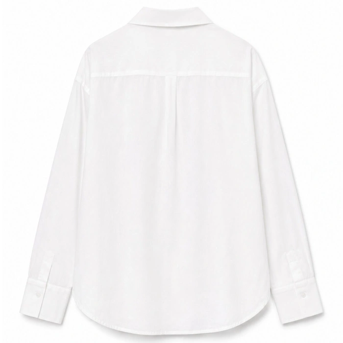 Koszula damska Zara bawełniana gładka biała r. XL