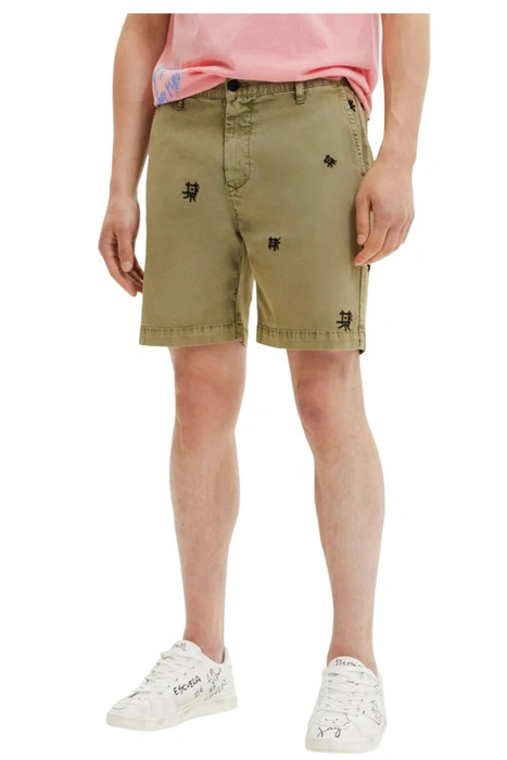 Spodenki meskie Desigual Alex krótkie chino khaki r. W30