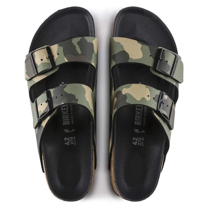 Klapki męskie Birkenstock Arizona bs regular moro r. 41