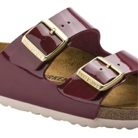 Klapki damskie Birkenstock Arizona BS narrow birko-flor bordowe r. 37