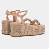 Sandały damskie Guess Osia espadryle na koturnie r. 38